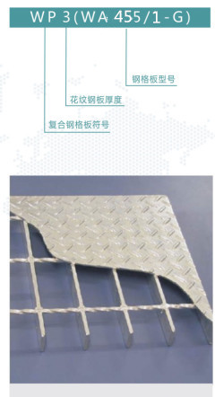 WP3WA455/1-G鋼格板是什么意思？